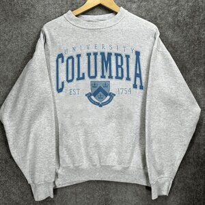 Vintage Columbia University Sweatshirt, Columbia University Men Women Shirt Tee